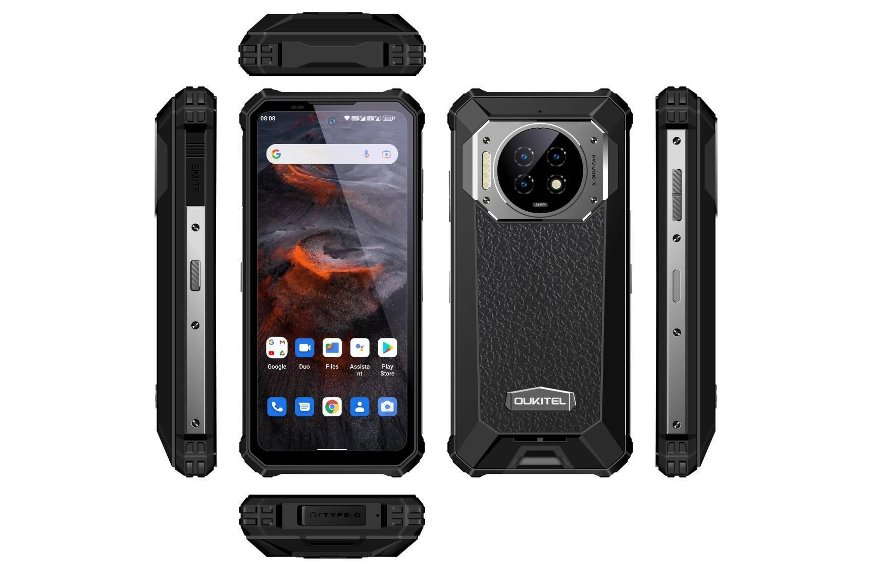 Oukitel WP19 looks too thick to be a daily driver - Oukitel's new phone has a 21,000mAh battery and can last 94 days on standby