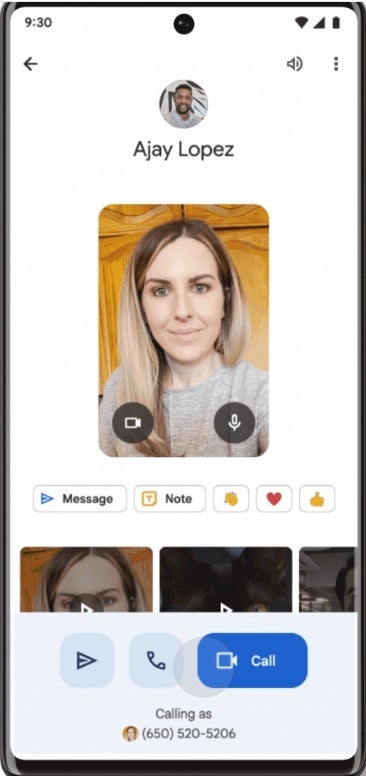 La nuova schermata iniziale di Google Meet: Google per combinare Meet e Duo in un'app mobile a piattaforma singola