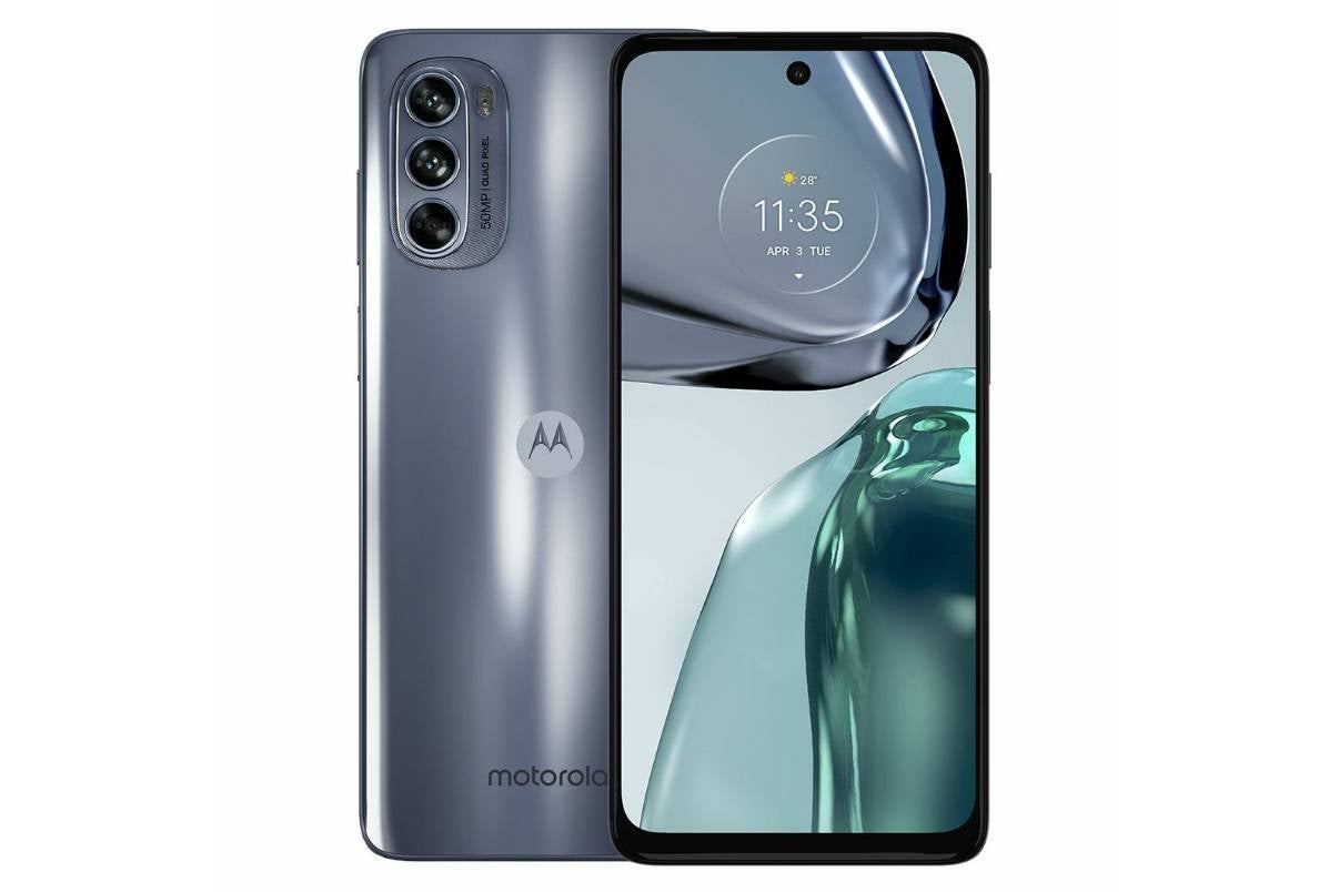 Leaked Moto G62 5G image showcases a vertical camera array and a punch-hole cutout - Rumored Moto G62 5G packs a lot of punch for just over $300