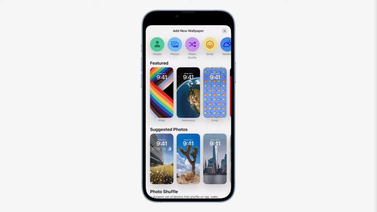 iOS 16 offre una schermata di blocco completamente nuova, più personalizzabile che mai