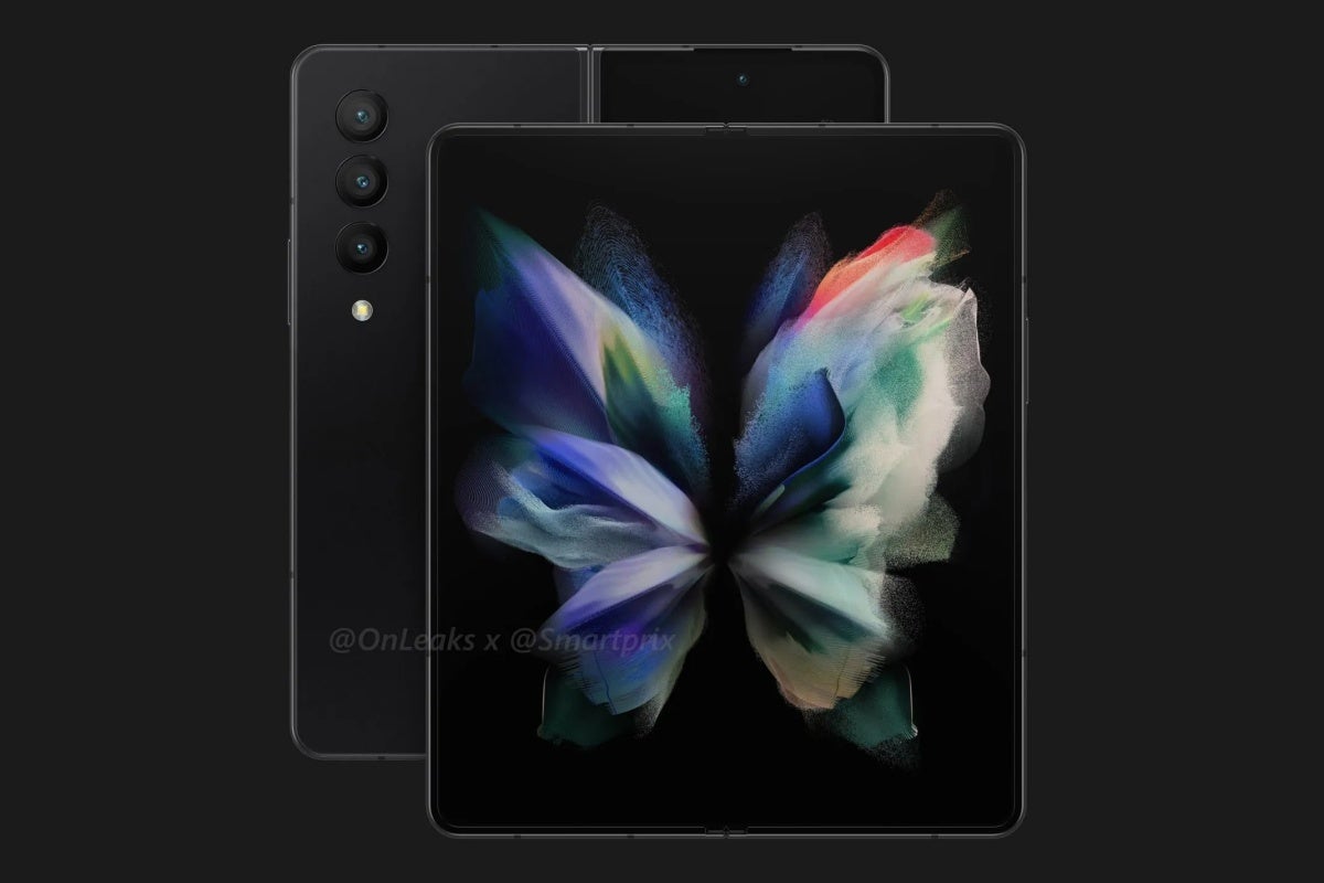 Leaked Galaxy Z Fold 4 render - Samsung expects the Galaxy Z Flip 4 and Z Fold 4 to massively outsell their forerunners
