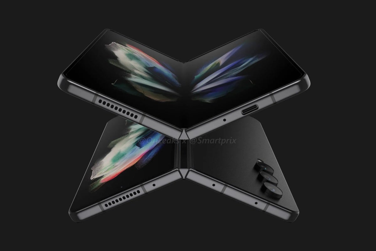 Digital hoarders will definitely fall head over heels with the Z Fold 4 (pictured here in leaked renders). - Samsung's big Galaxy Z Fold 4 and Z Flip 4 storage upgrades are now set in stone