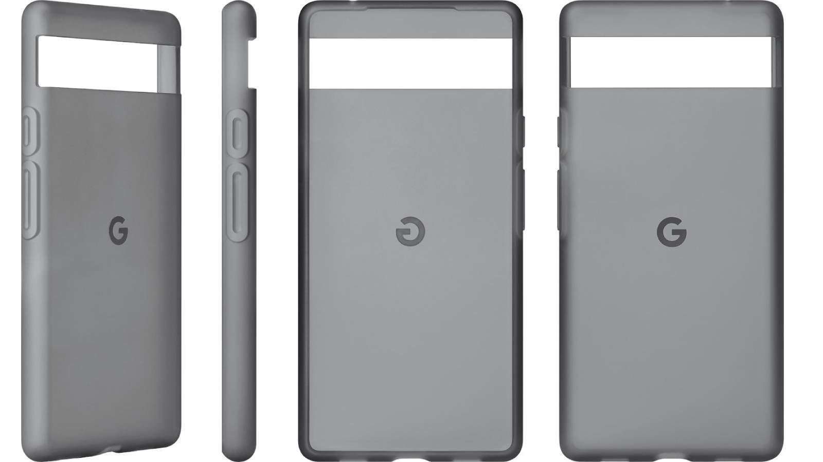 Official gray Pixel 6a case - Here are the (alleged) official Pixel 6a cases in dark gray and soft green