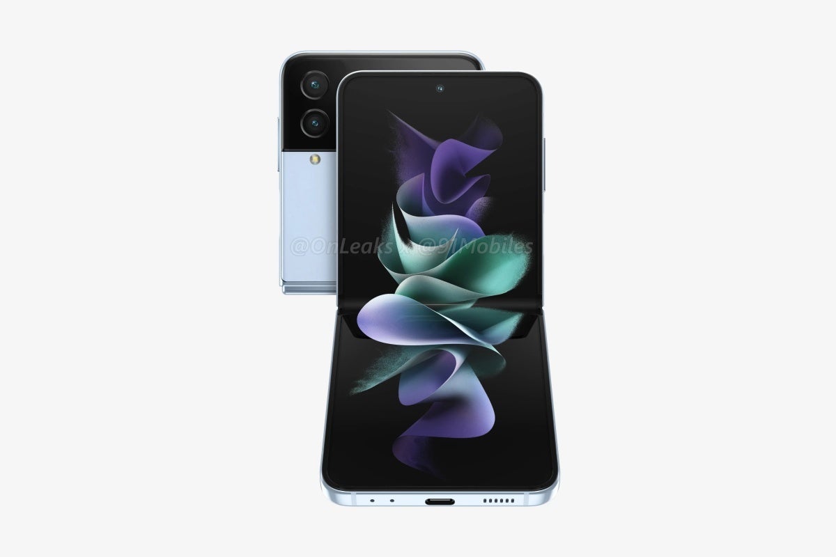Sim, esse é (supostamente) o Galaxy Z Flip 4. - Novo rumor pinta o Galaxy Z Flip 4 da Samsung em uma ampla variedade de cores interessantes