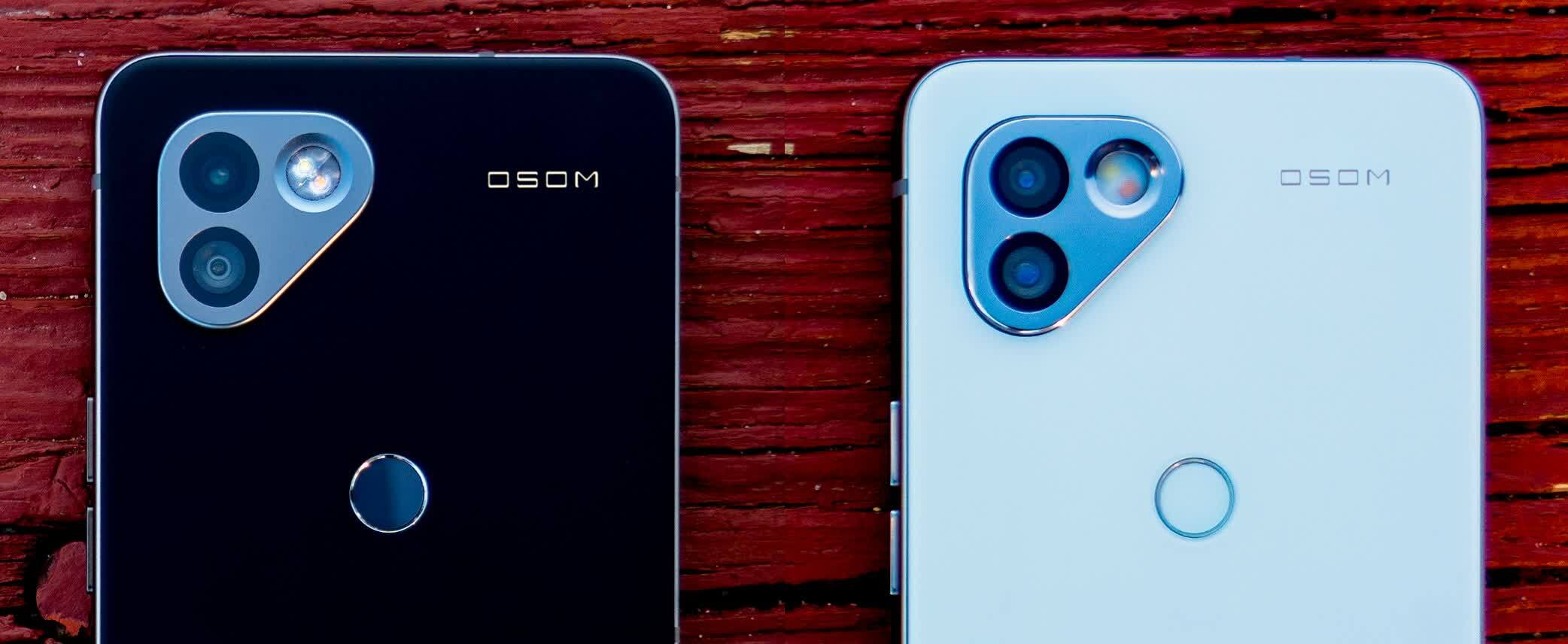 What the back of the OSOM OV1 rear panel was going to look like - The OSOM OV1 security flagship gets a new name and a new focus