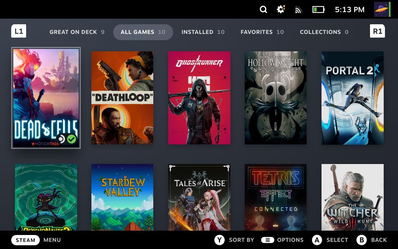 SteamOS screenshot showing how it's all about the games, and it's already looking touch-friendly - It's not iPadOS, Android, Chrome OS or even Windows: This is the new thing we need on tablets for gaming