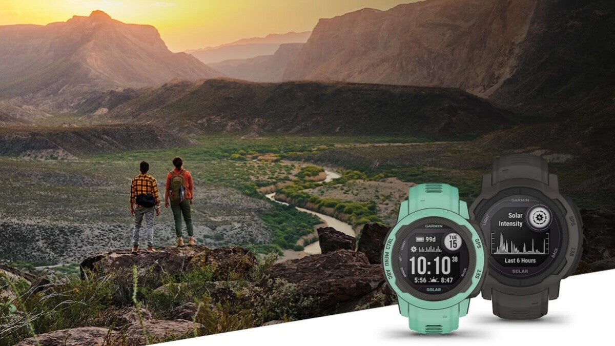 There's a Garmin Instinct model with unlimited battery life - Shootout: Fossil Gen 6 vs Garmin Instinct vs Forerunner 245 vs Garmin Vivoactive 4 vs Garmin Venu Sq