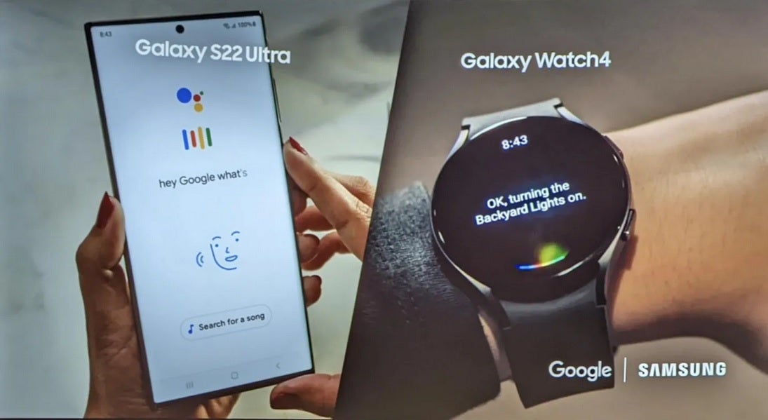 The end of the Samsung with Galaxy commercial being played at a theater near you - Samsung and Google promote their hardware-software partnership with new ad