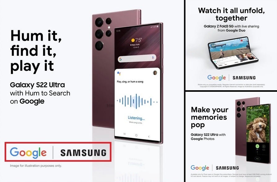 Samsung y Google se unen: Samsung y Google promueven su asociación de hardware y software con un nuevo anuncio