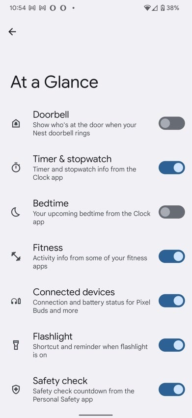 Some of the current features available on the At a Glance widget on Pixel handsets - Hidden code reveals three new At a Glance features for Pixel handsets