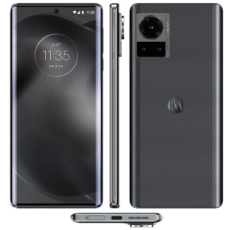 Render of the upcoming Moto X30 Pro - Benchmark score doubles down on the buzz surrounding the Moto X30 Pro