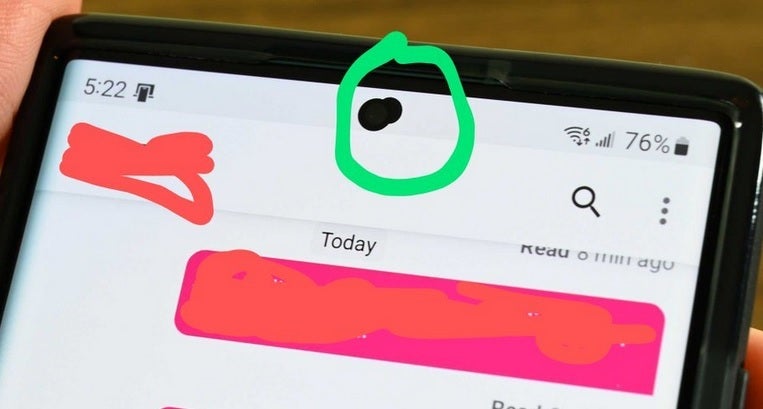 Some Pixel 6 users have seen the dead pixels behind their front-facing camera - Pixel 6 users find dead pixels by the front camera and the upper right corner of the display