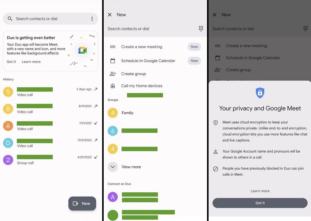 Changes are rolling out now to Google Duo - Google rolls out first phase of plan that will turn Duo and Meet into one video app