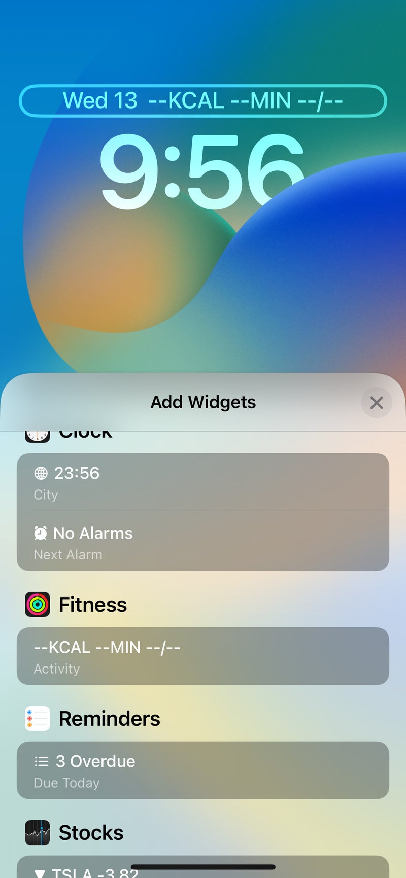 iOS 16 Lock Screen: here are all the widgets you can add