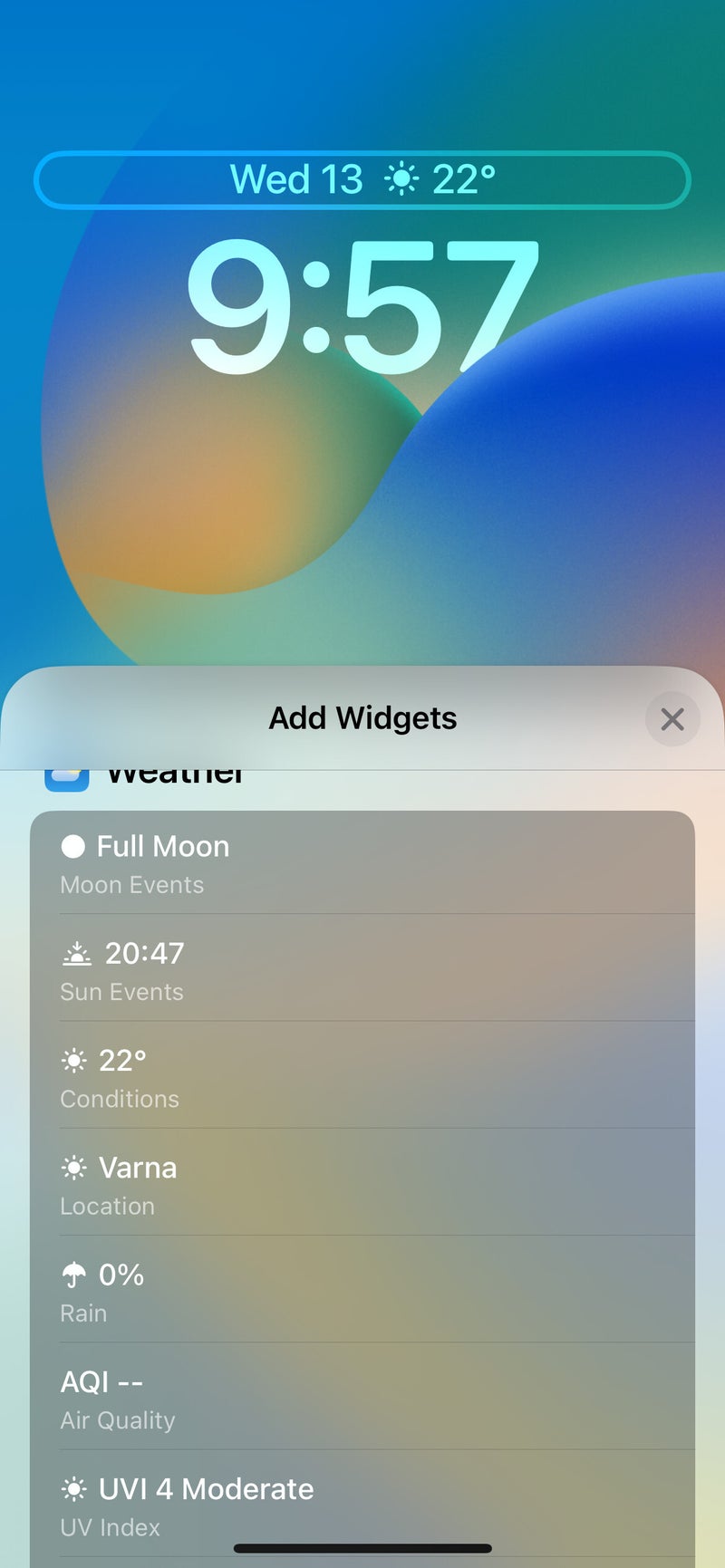 iOS 16 Lock Screen: here are all the widgets you can add