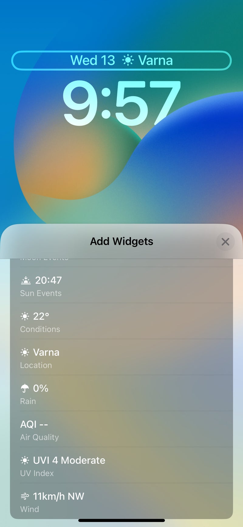 iOS 16 Lock Screen: here are all the widgets you can add