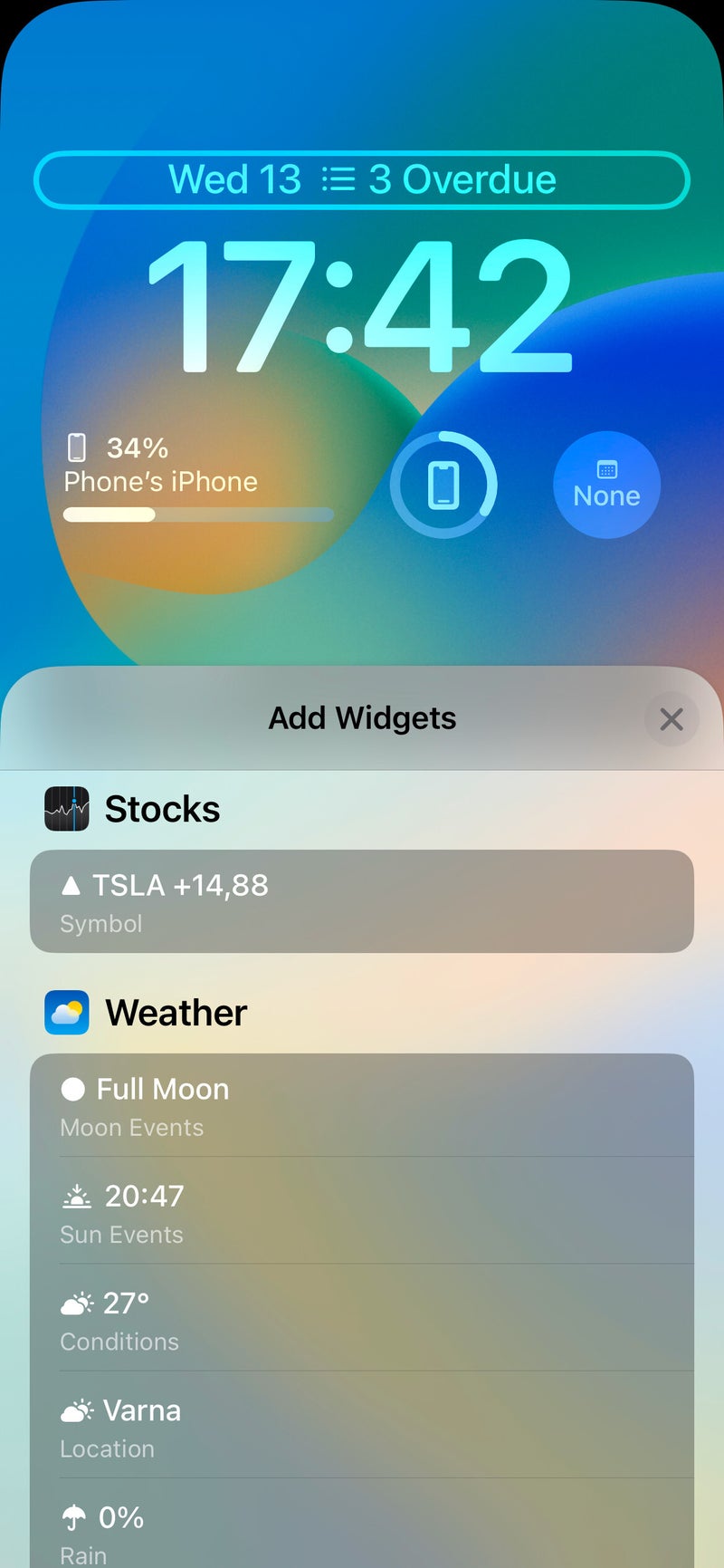 iOS 16 Lock Screen: here are all the widgets you can add