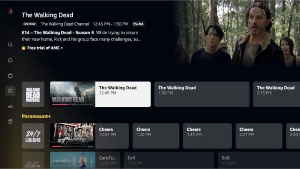 New Live TV page - Amazon Prime Video gets a long-overdue redesign on smart TVs, Fire TV and Android devices