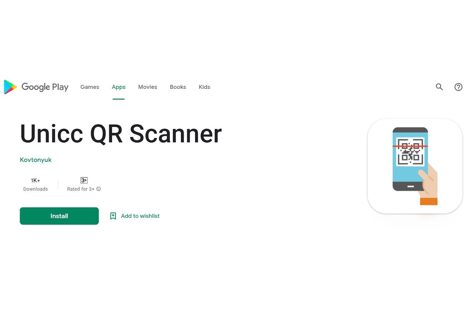 Unicc QR Scanner with Coper malware on the Play Store - Get rid of these apps with 300k+ installs Google just kicked off Play Store for being dangerous