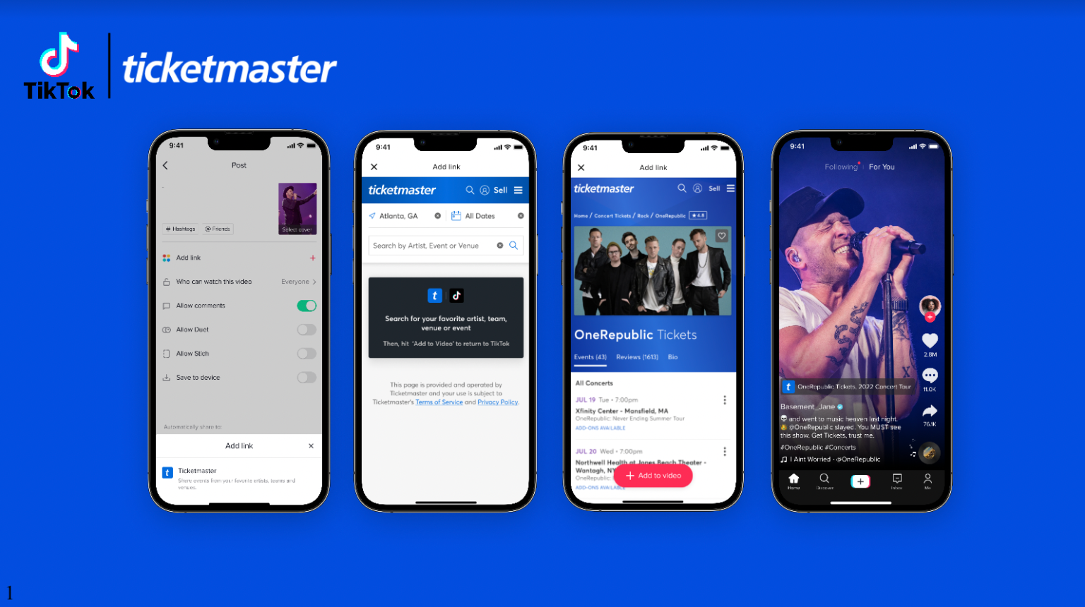 TikTok now lets you buy tickets for Demi Lovato, OneRepublic, Usher, and more