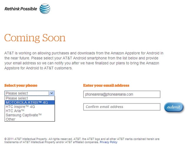 Amazon Appstore may soon be available to AT&T users as well