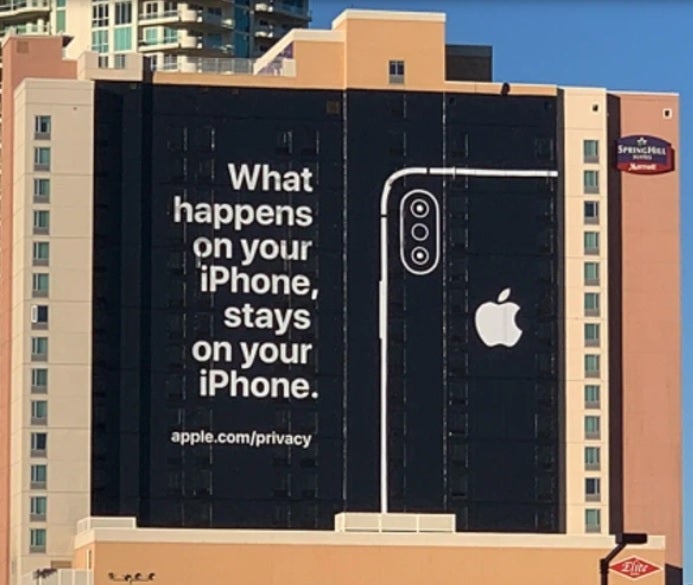 Apple promotes iPhone privacy in 2019 across from the Consumer Electronics Show in Las Vegas - More signs emerge pointing towards Apple's interest in mobile advertising