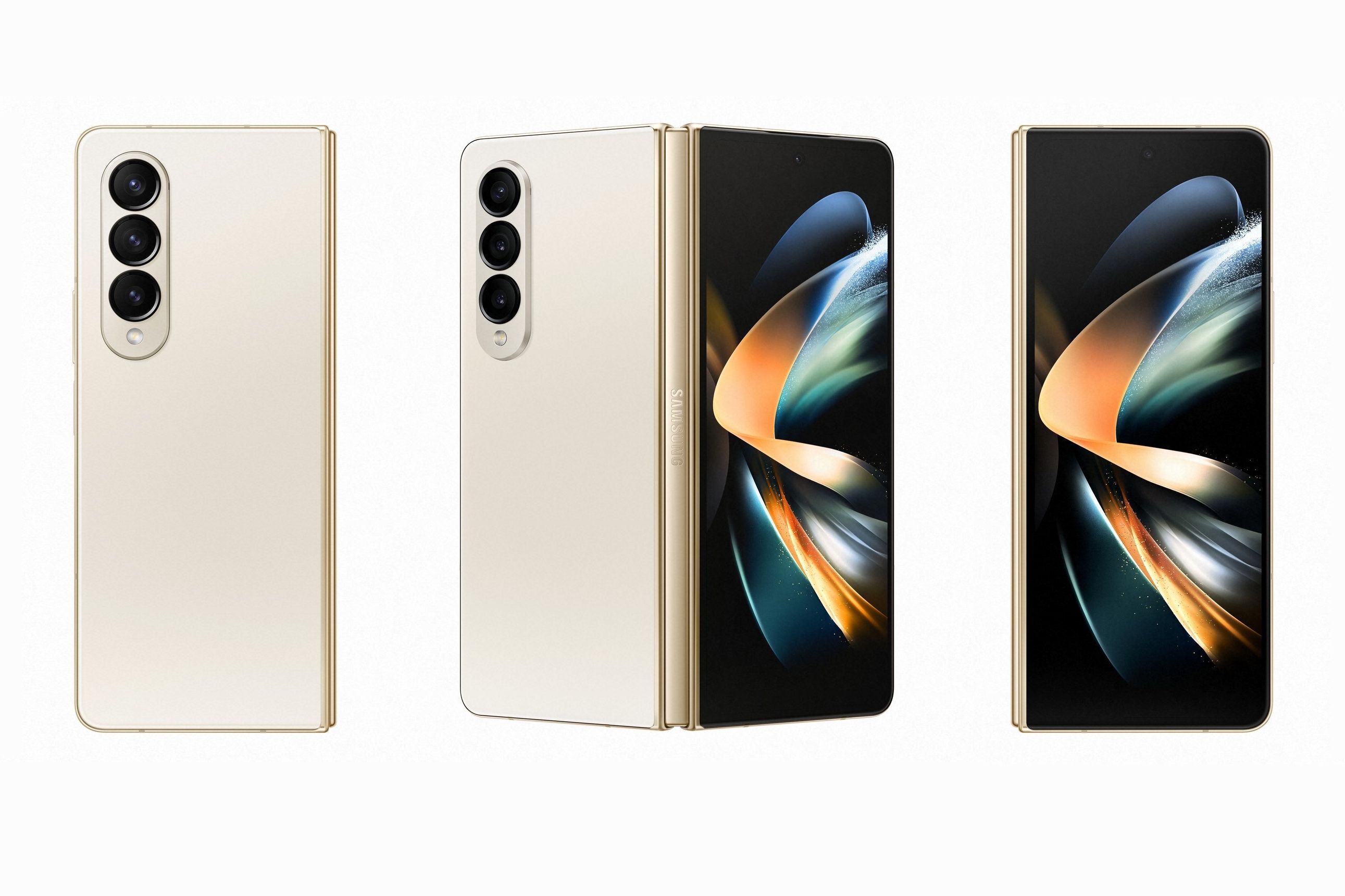 Samsung Galaxy Z Fold 4 in Beige - Galaxy Z Fold 4 colors: all the official hues