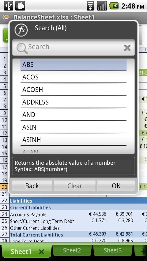 quickoffice document editor