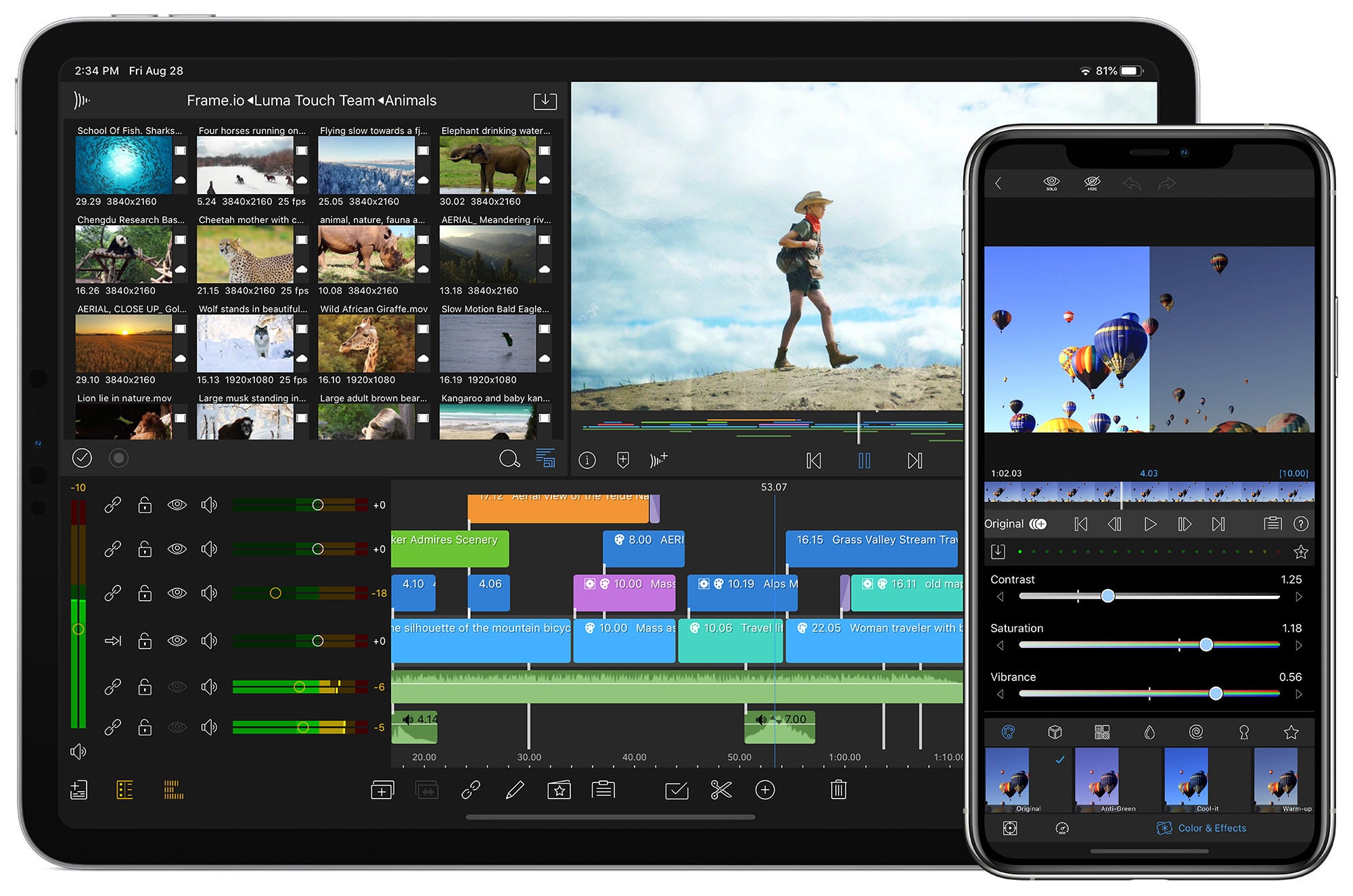 The LumaFusion video editor is an iPad and iPhone exclusive (for now) - Galaxy Z Fold 4 beats Apple&#039;s iPad in one key area, explains iPadOS 16&#039;s big new feature