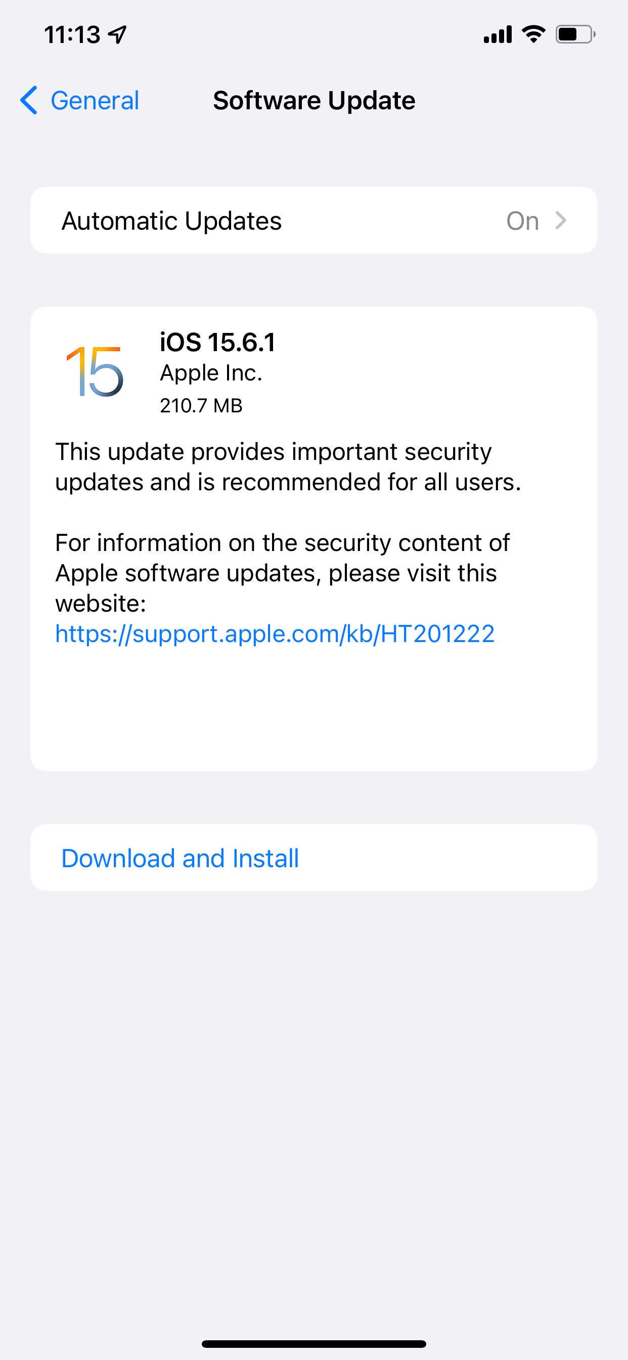 Update your iPhone and iPad to iOS 15.6.1 to patch a major vulnerability - Check to see if you need to update your iPhone, iPad, iPod touch and Mac right now!