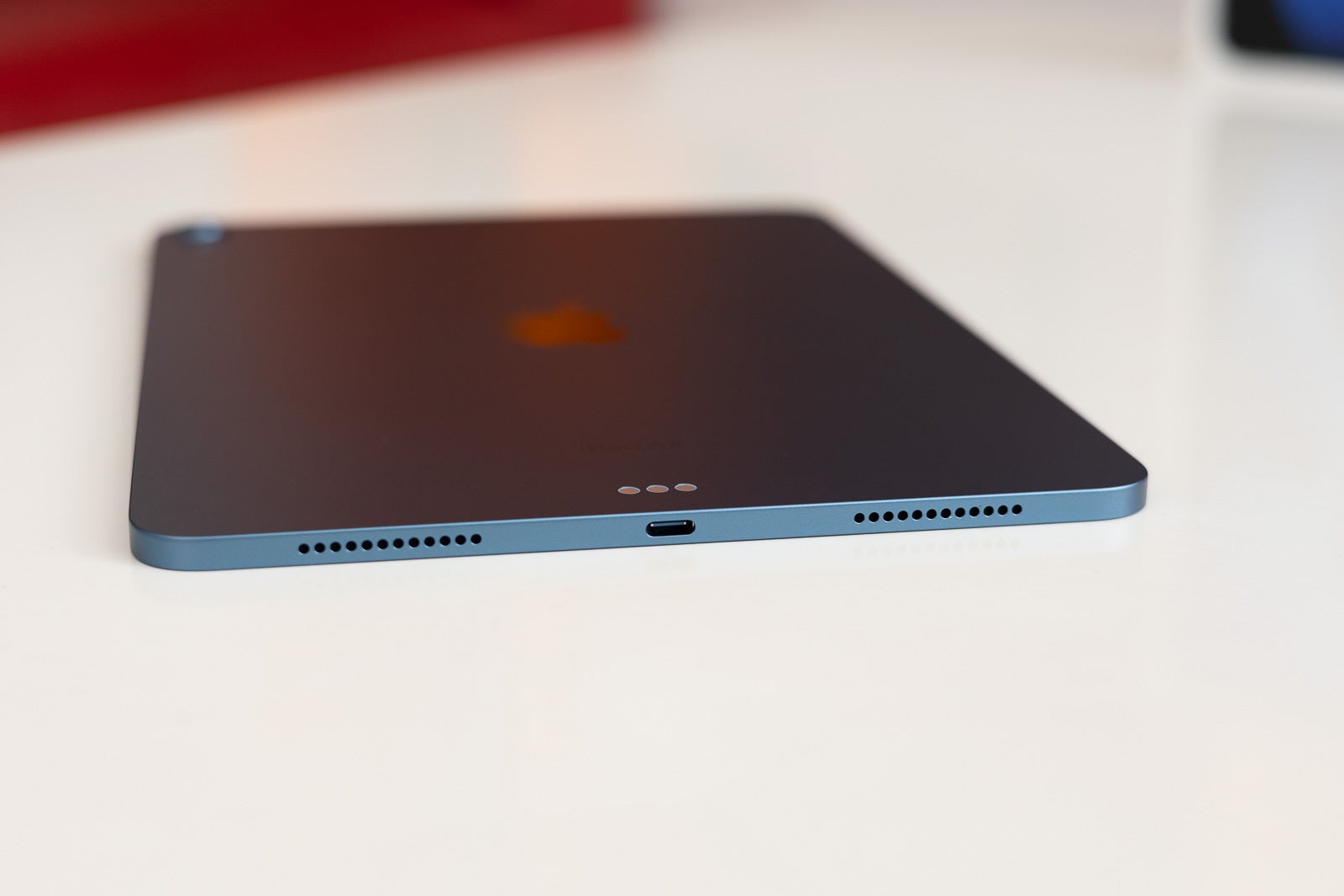 The speaker grills of an iPad Air 2022 - Why Apple's upcoming budget 2022 iPad is a massive threat to Android tablets (and their already smaller market share)
