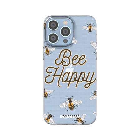LoveCases BeeHappy Gel Case - For iPhone 14 Pro - Best iPhone 14 Pro cases to get for your new phone