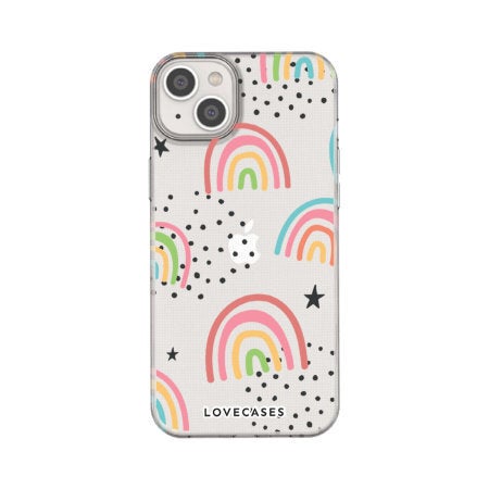 Capa LoveCases Abstract Rainbow Gel - iPhone 14 Pro - As melhores capas para iPhone 14 Plus já disponíveis