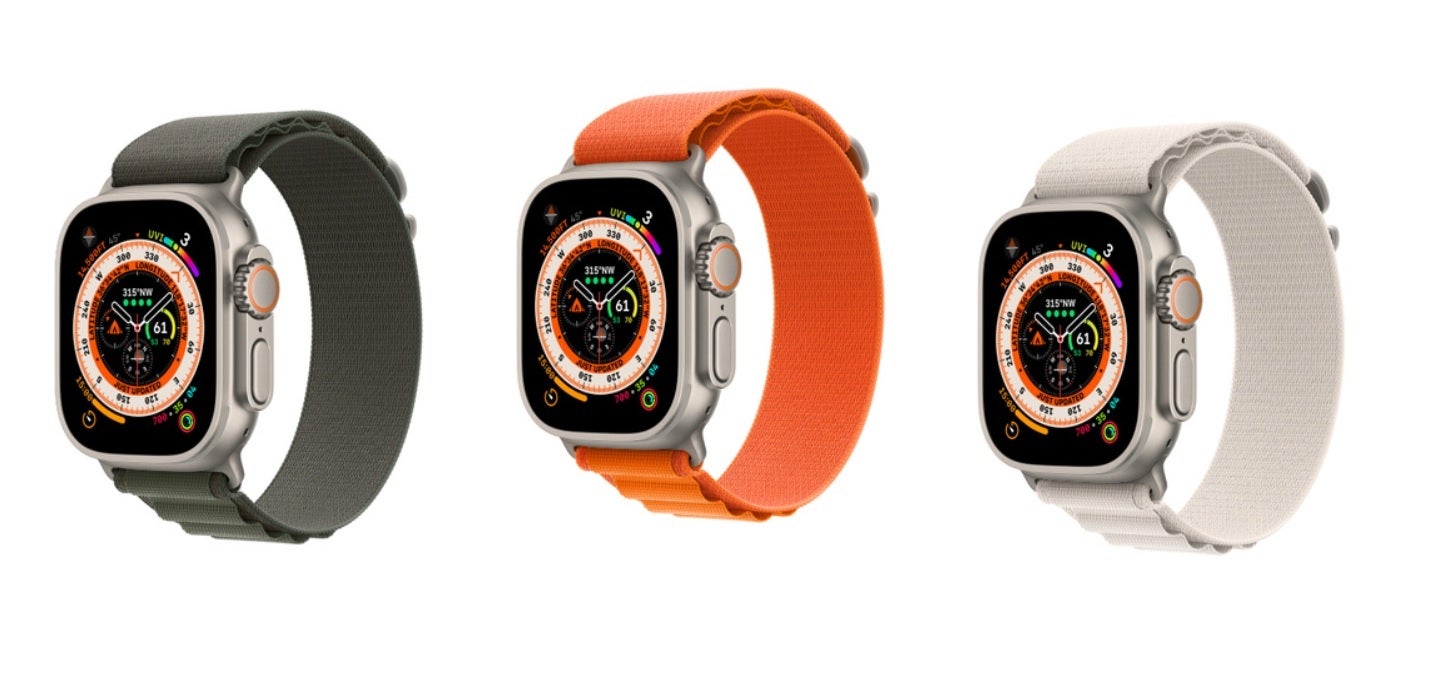 Apple Watch Ultra with the new Alpine Loop watch band - Behold Apple&#039;s surprise new Apple Watch Ultra model, with a different design, longer battery life