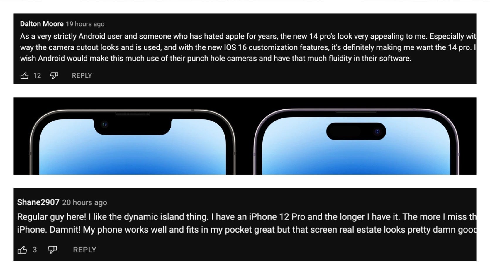 Heart emojis for Apple from Android users. - iPhone 14 Pro Dynamic Island: Brainwashing? Apple did what Samsung and Google couldn't do!