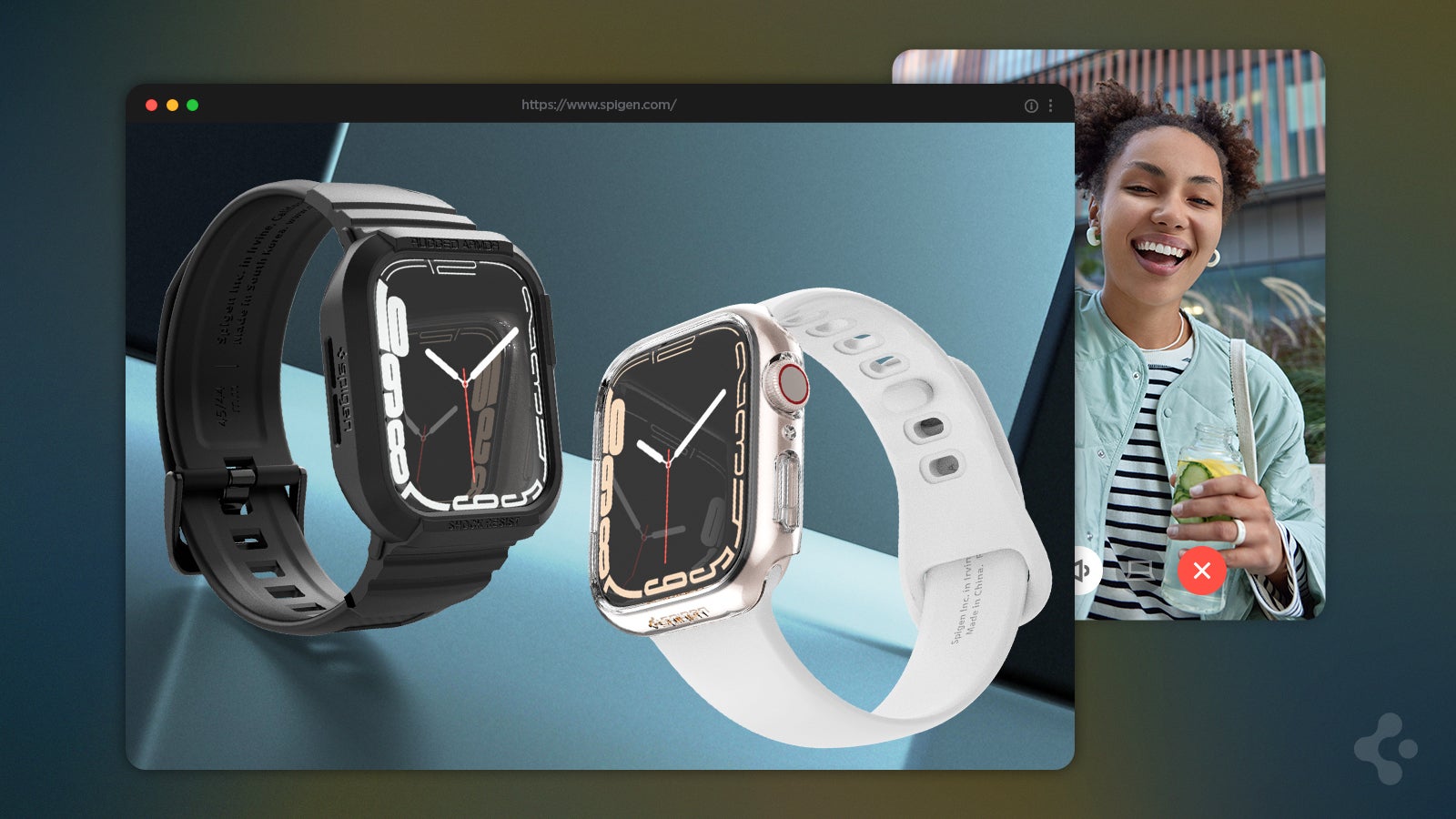 (Source - Spigen) Apple Watch Accessories - The best accessories for your Apple Life: Spigen's cases, stands, and batteries