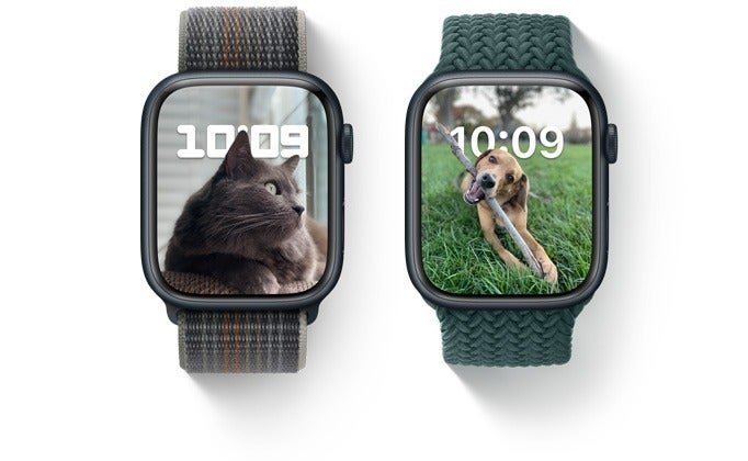 (Image credit - Apple) The Portraits face now lets you put pictures of your dog or cat on it. - Apple WatchOS 9 is now out: here are 5 new features to try