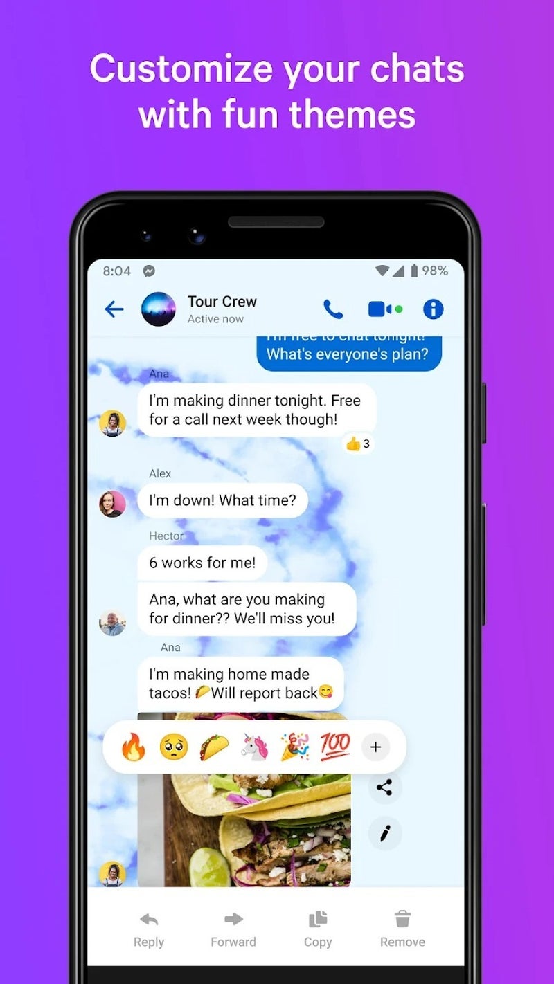 Messenger for iOS and Android