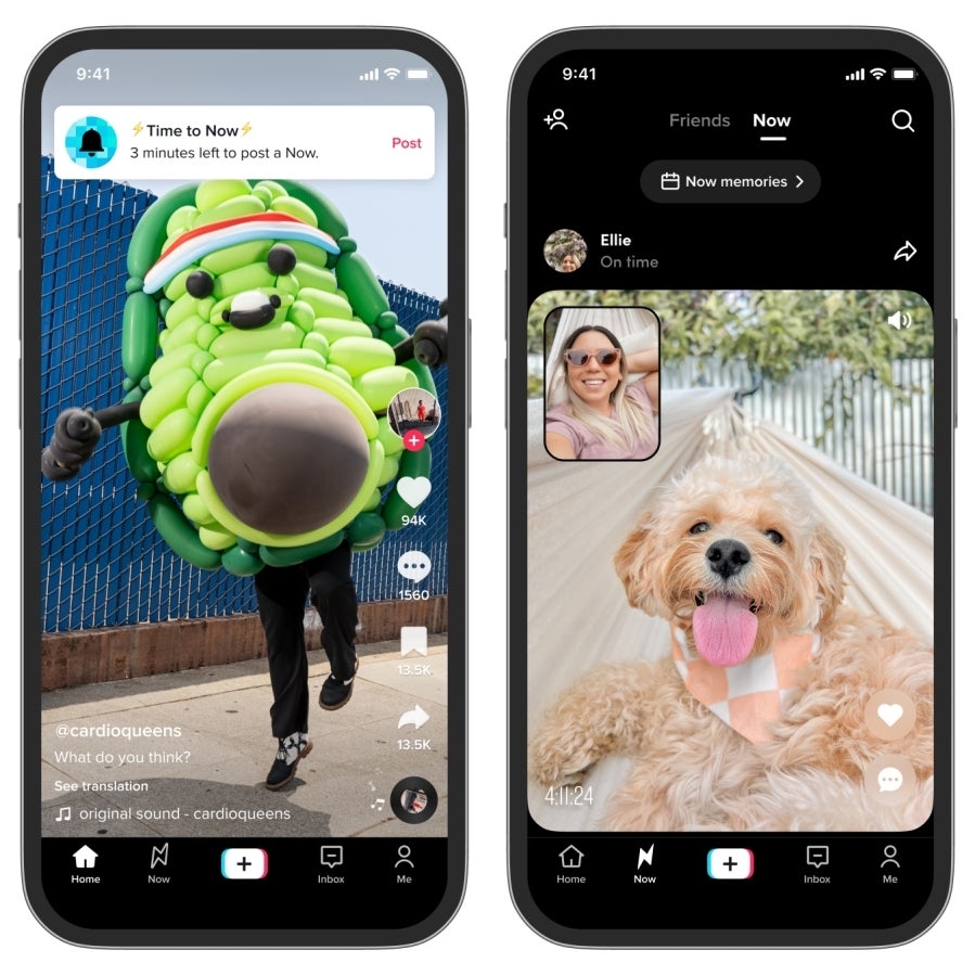 TikTok releases a BeReal-like feature — meet TikTok Now