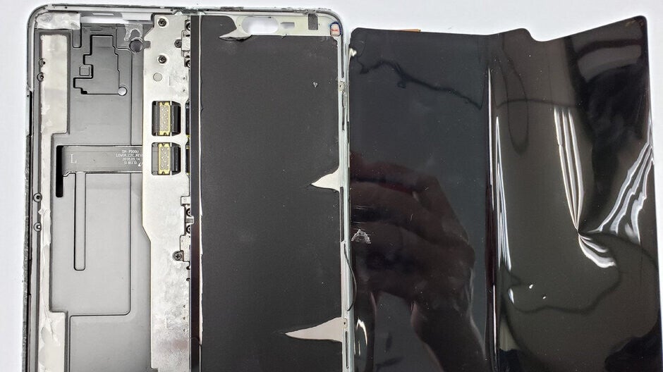 On the original Fold, influencers mistakenly peeled off the protective tape on their devic - Lack of durability leads Galaxy Fold, Flip customers to consider class action suit against Samsung