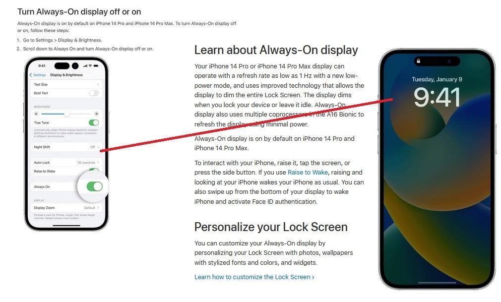 Apple posts a support document without the Dynamic Island and pushes out a revision - Dynamic Island might have been a last-minute addition made by Apple