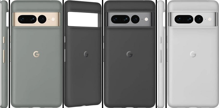 Casing Pixel 7 Pro Hazel, Obsidian, dan Chalk.  Kredit 9to5Google - Lihat kasing resmi Google untuk Pixel 7 dan Pixel 7 Pro