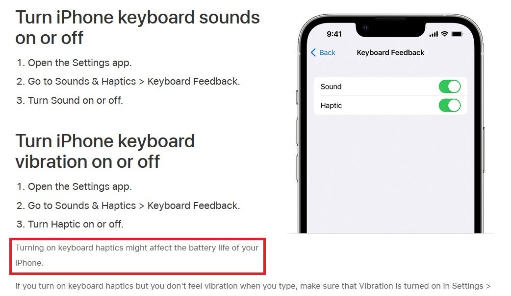 Apple memperingatkan pengguna iPhone bahwa mengaktifkan haptics pada QWERTY mereka dapat menurunkan masa pakai baterai - Tidak senang dengan masa pakai baterai iPhone Anda?  Ini mungkin alasannya!