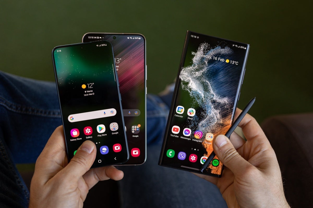 The S22 family went official and up for sale in February 2022. - Samsung's derivative Galaxy S23 series could be released earlier than you expect