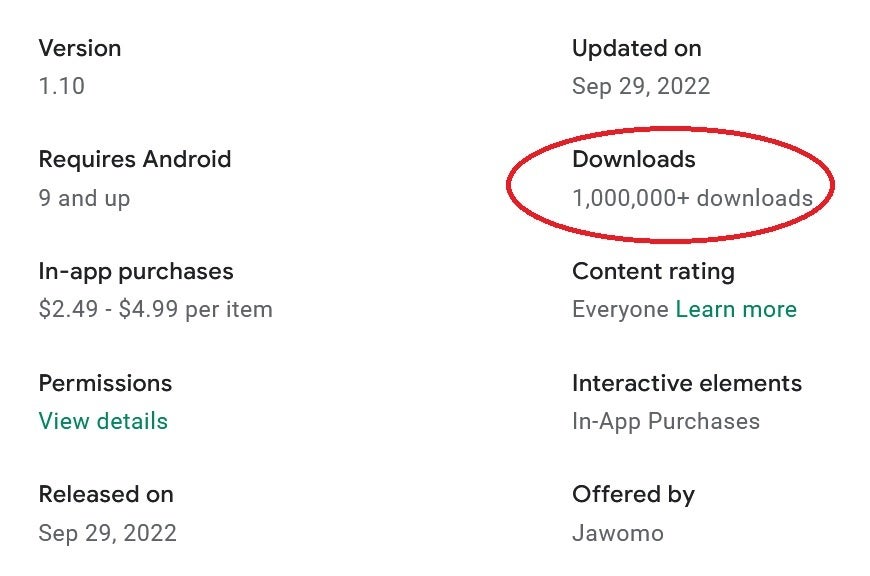Over one million installs have been made of the dynamicSpot for Android - Dynamic Island app for Android, the dynamicSpot, reaches a major milestone