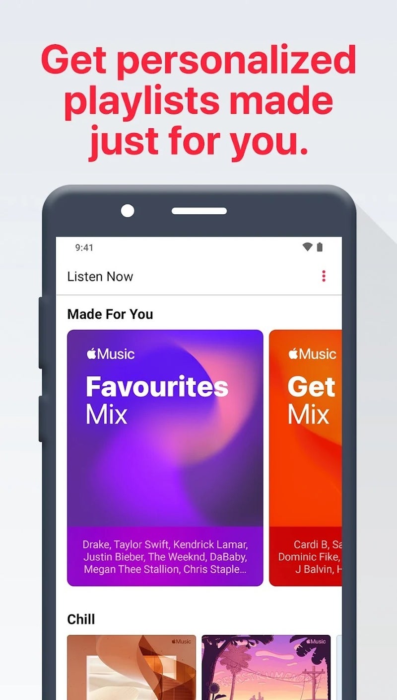 Apple Music for iOS and Android