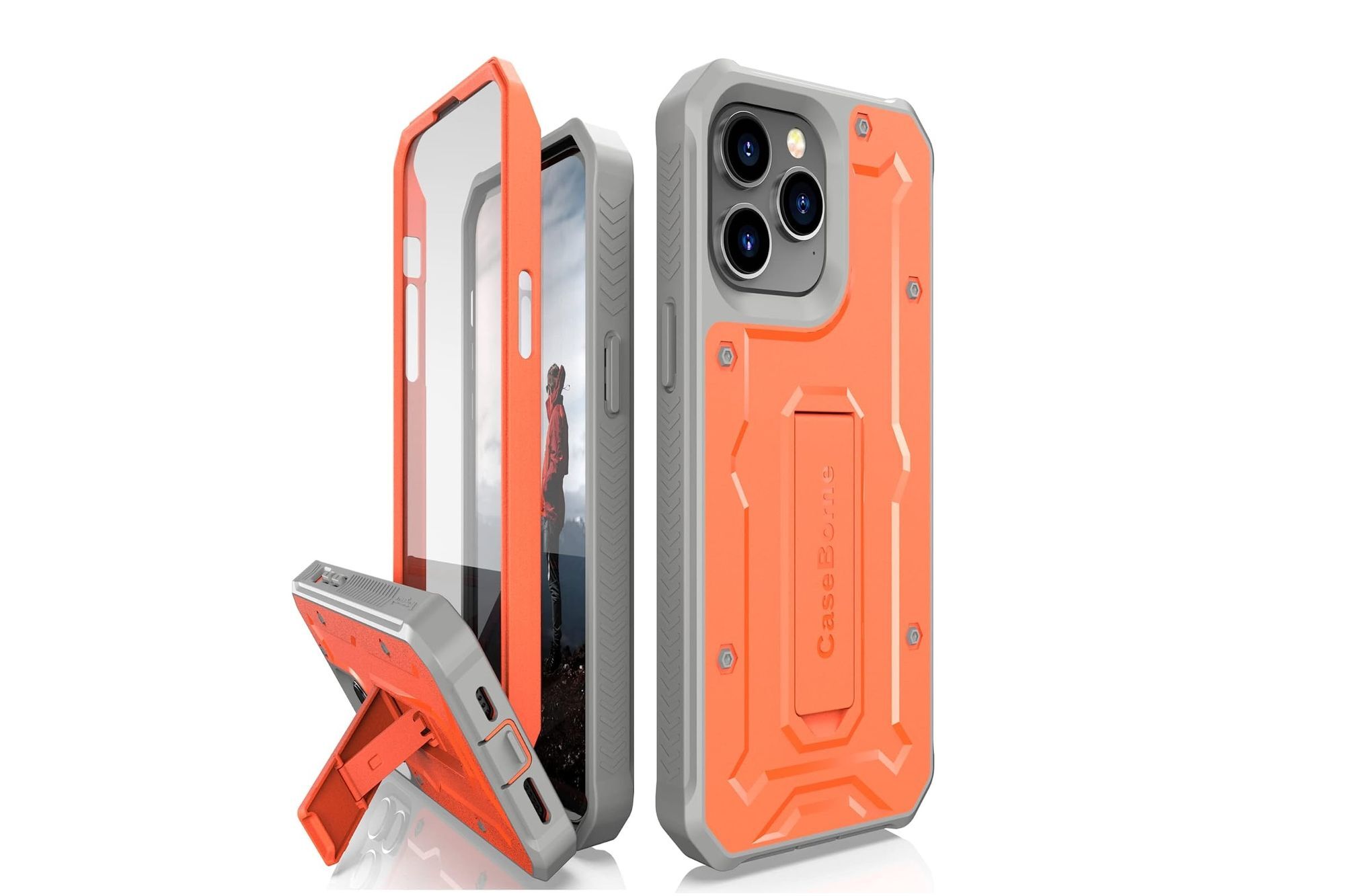 CASETiFY Military Grade Drop Tested Clear Case iPhone 14 Pro Max