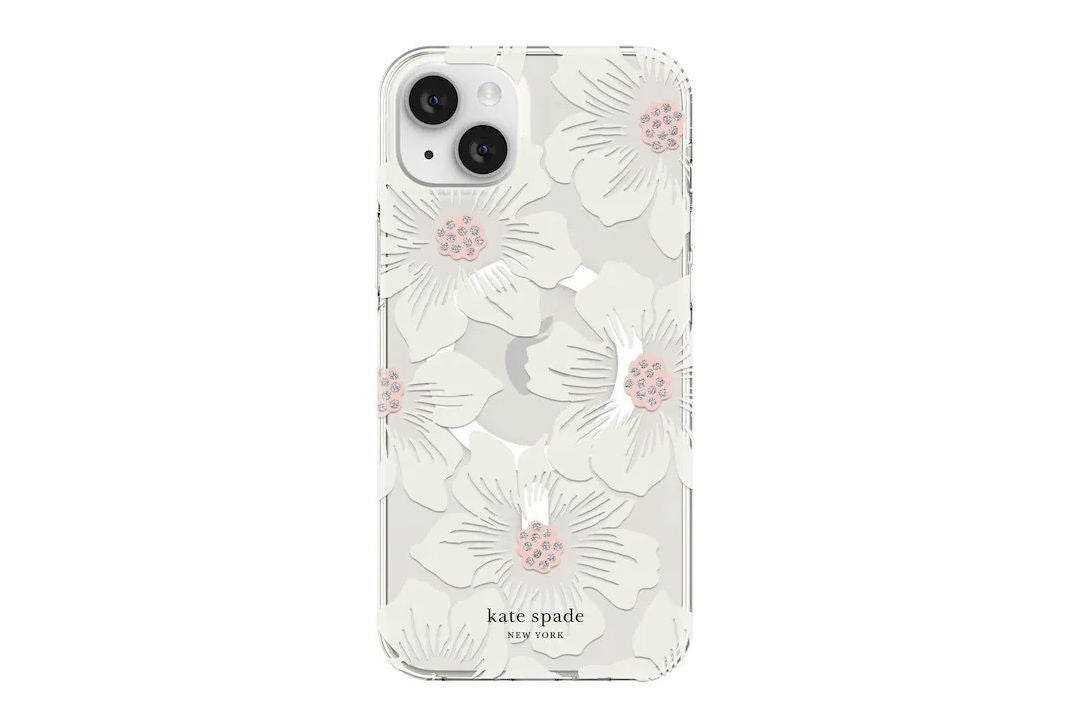 kate spade new york - Protective Hardshell Magsafe Case for iPhone 14 Plus - Hollyhock - Best iPhone 14 Plus cases for the best protection available