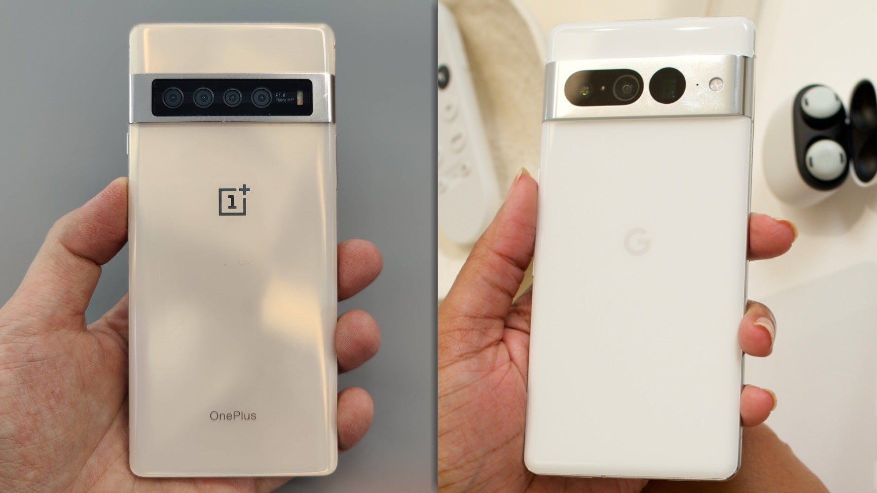 Just take a look at the Pixel 7 Pro next to the unreleased OnePlus 7 Pro prototype with a similar metal camera bar. - Google gone mad! Scrapping iconic Pixel 6 design for basic Pixel 7 - a mistake Apple wouldn’t make