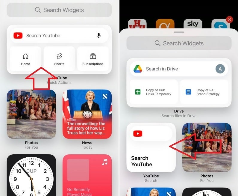 Deux nouveaux widgets d'écran d'accueil iOS sont désormais disponibles pour l'application YouTube. Voici comment ajouter de nouveaux widgets YouTube à l'écran d'accueil de votre iPhone.